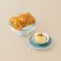 Steamed Rice Dumpling, Durian, Osmanthus Honey