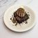 Pistachio Brownie With Gelato