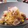 Lunch set/ Spaghetti,Pork and Summer vegetables with shiso and grated radish