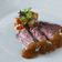 Lunch Course/【Beef  skirt steak with ratatouille and onion sauce】
