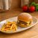 Cheese Burger & French Fries ชีสเบอร์เกอร์ เสิร์ฟพร้อมมันฝรั่งทอด