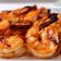 Grilled shrimps with mango sauce
