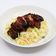 Yeung Chow Fried Rice with Honey Glazed Chicken