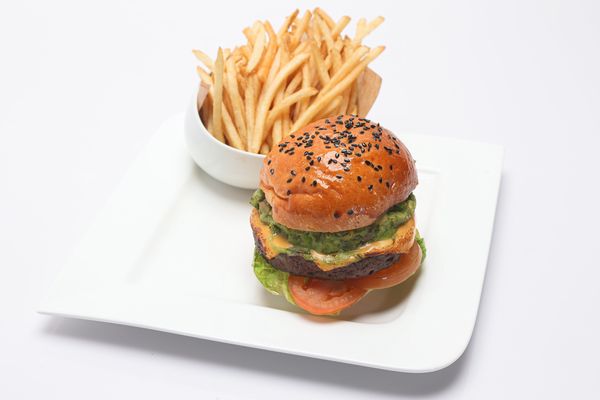 Plant Base Burger (Vegan)
