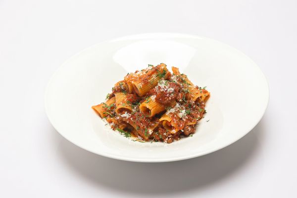 Rigatoni With Wagyu Bolognese