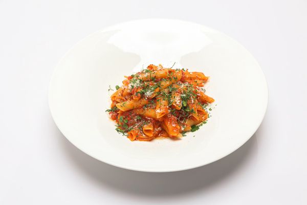 Penne With Tomato Sauce (V)