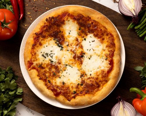 Pizza - Burrata, Tomato, Marjoram