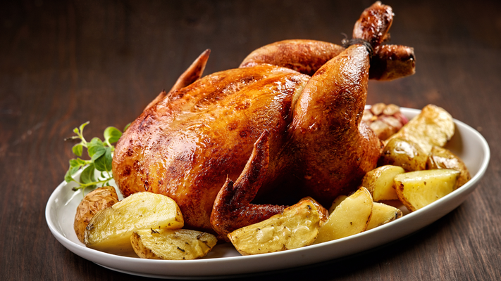 Roasted Baby Chicken