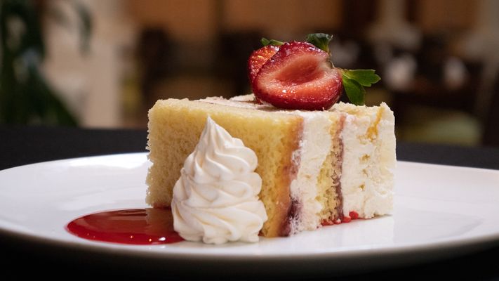 Layered Strawberry Shortcake