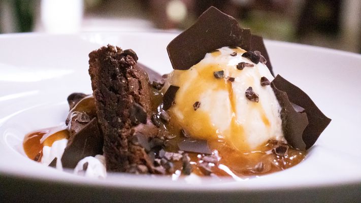 Warm Brownie & Ice Cream