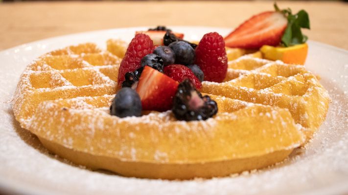 Vanilla-Malt Waffle