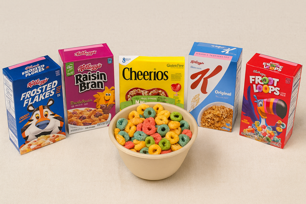 Breakfast Cereals And Milk