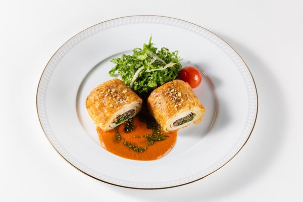 Celeriac and Wild Mushroom Tourte