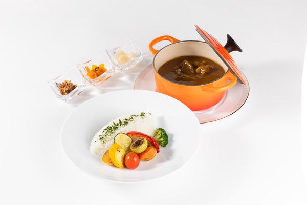 Beef Curry, Steamed Rice