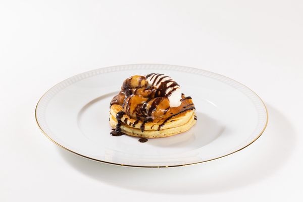 Banana Chocolate Pancake