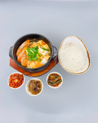 IRD Haemul Jjigae (served with steamed rice)