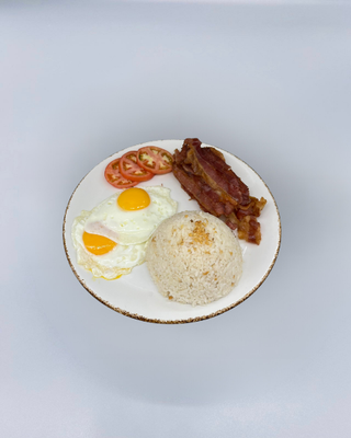 Baconsilog (Smoked Bacon)