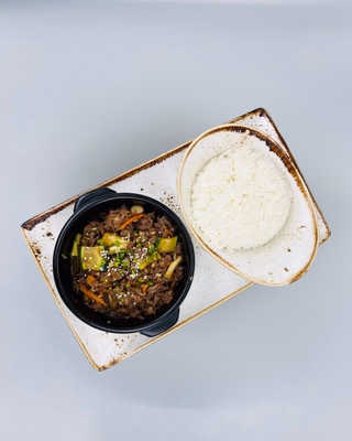 IRD Beef Bulgogi (served with steamed rice