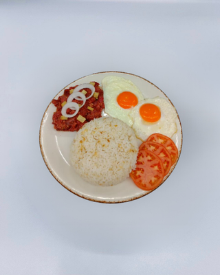 Cornsilog (Corned Beef)