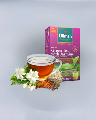 Green Tea with Jasmine Flowers