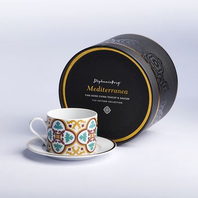 Mediterranea Ancestry Collection Delina Teacup & Saucer