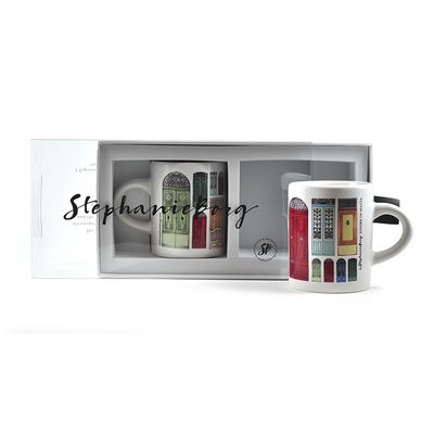 Doors Of Malta Boxed Set Of 2 Espresso Cups