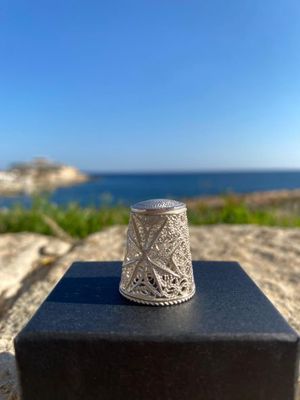 Filigree Decorative Thimble
