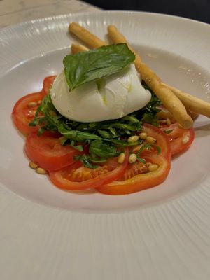 Burrata & Tomato Salad