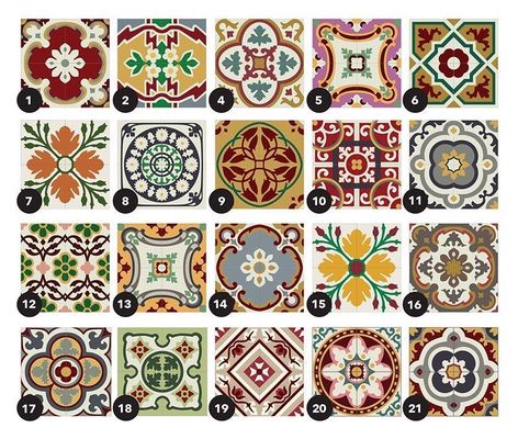 Mediterranea Tile Canvas Block