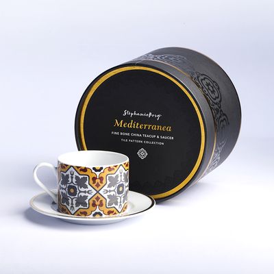 Mediterranea Ancestry Collection Ċetta Teacup & Saucer