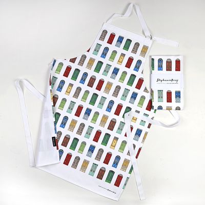 Doors Of Malta 100% Cotton Apron