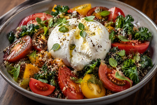 Burrata & Tomato Salad