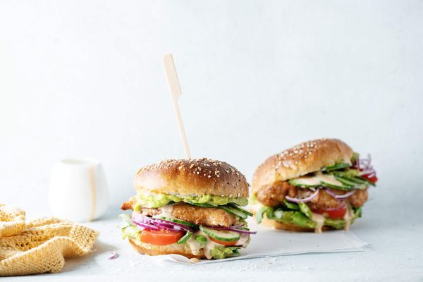 Mini Crispy Chicken Burger