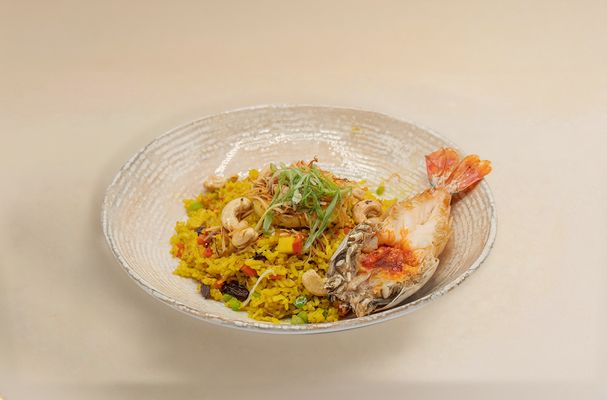 Kao Phad Sup Pa Rod River Prawn ข้าวผัดสับปะรดกุ้ง