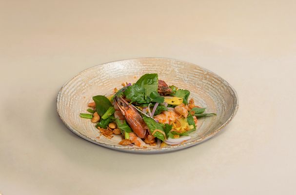 Spicy Pineapple Salad ยำสับปะรดกุ้ง