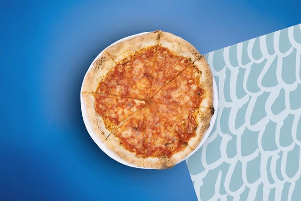 Margherita Pizza Ⓥ  พิซซามาร์เกอริตา (V)