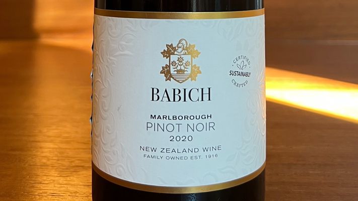 Babich Pinot Noir, Marlborough, New Zealand