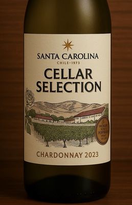 Santa Carolina Chardonnay, Chile Bottle