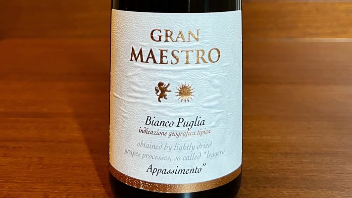 Gran Maestro Appassimento Bianco, Chardonnay, Italy