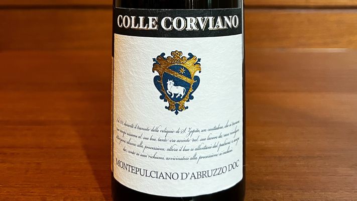 Colle Corviano Montepulciano D' Abruzzo, Italy Bottle