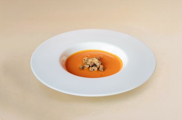 Tomato Saffron Soup  ซุปมะเขือเทศ