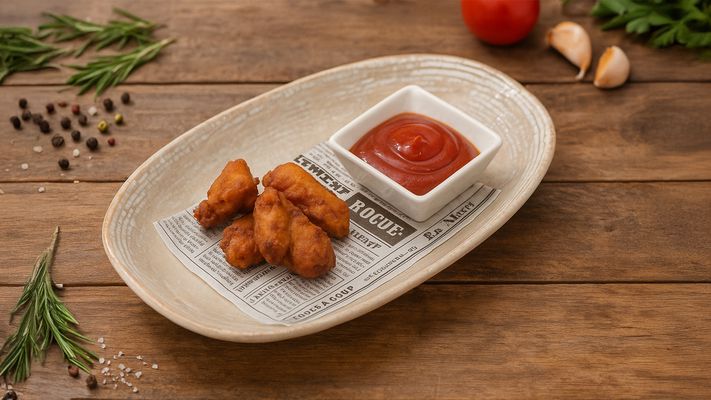Chicken Karaage ไก่คาราเกะซอสมาโยมิโซะ