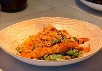 Spicy Pineapple Salad ยำสับปะรดกุ้ง