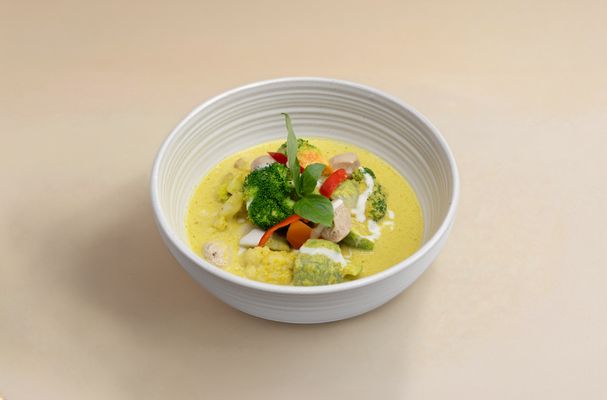 Gaeng Keaw Waan Pak แกงเขียวหวานผักรวม