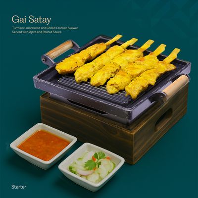 Chicken Satay ไก่สะเต๊ะ