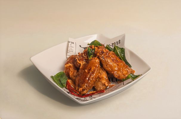 Deep-Fried Chicken Wings ปีกไก่ทอด