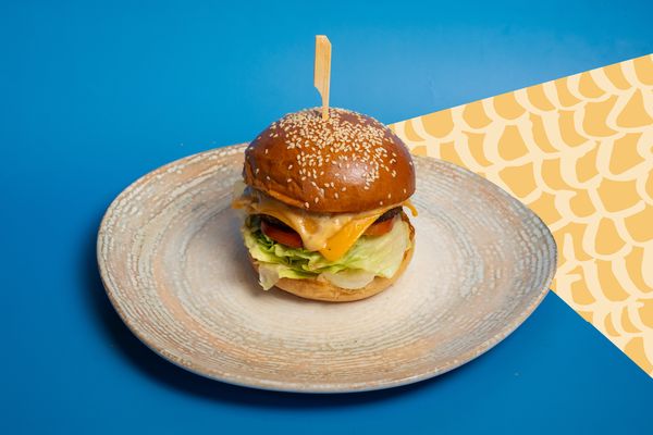 Wagyu Beef Burger เบอร์เกอร์เนื้อวากิว