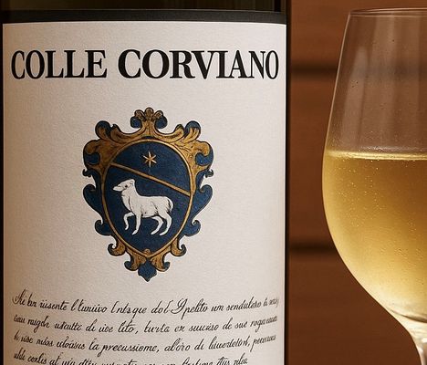 Colle Corviano Pinot Grigio, Italy Glass
