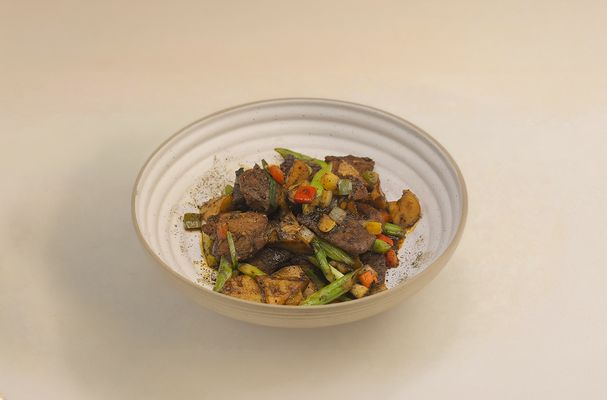Duck In Black Pepper เป็ดผัดพริกไทยดำ