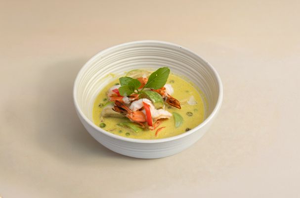 Gaeng Kiaw Waan Andaman Prawn แกงเขียวหวานกุ้ง